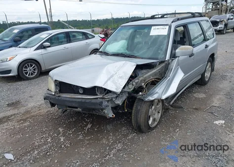 2002 Subaru Forester S из США, поврежденный, VIN JF1SF65602H736843